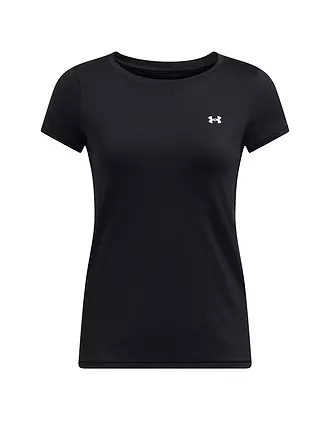 UNDER ARMOUR | Camiseta de fitness para mujer HeatGear® Armour | schwarz
